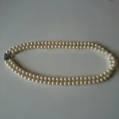 コットンパール ネックレス