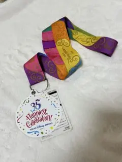 【非売品】35 Happiest Celebration! メダル付きストラップ