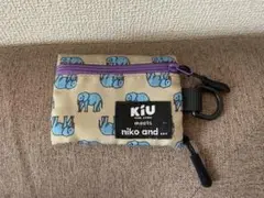 KIU 象プリントポーチ IDウィンドウ付きのサムネイル