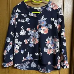 ドゥアルシーヴ　花柄　ブラウスのサムネイル