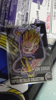ドラゴンボール ウエハース 森永 3D 孫悟空VS魔人ブウ - メルカリ