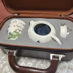 中国茶器セット 山水画デザイン