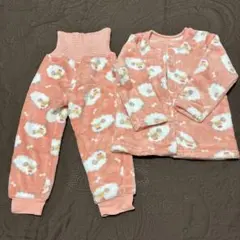 キッズ用フリースパジャマ上下セット（100サイズ）