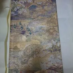 本金泥箔 袋帯 西陣帯 広瀬織物 - メルカリ