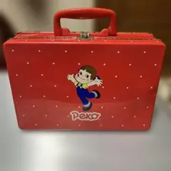Peko Poko ミニトランクケース レッド - メルカリ