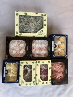 プリザーブドフラワーセットF/ローズ カーネーション アジサイ まとめ