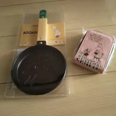 MOOMIN ムーミン リトルミィ カードケース&スナフキン ミニフライパン