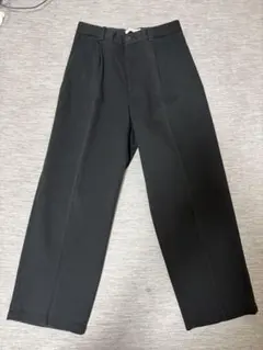 n*t様 Steven Alanドリル インツープリーツ ドレス トラウザーズ
