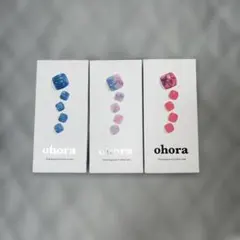 ohora セミキュアジェルネイルシート　ジェルネイルシール 3点セット