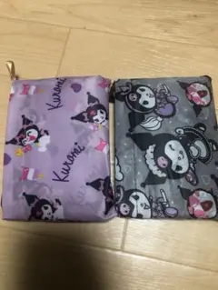 新品　大サイズ　クロミ　2種　折り畳みバッグ ショッピング キャラクター バック