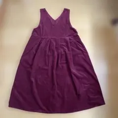 値下げ！SamansaMos2 コーデュロイ ジャンパースカート