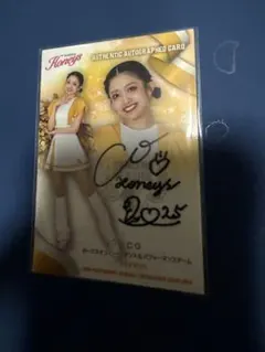 CO bbm2025 DANCING HEROINE チア　直筆　ホークス