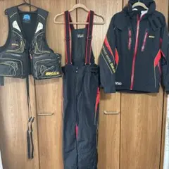 SUNLINE 防寒レイン /ライジャケ　 Lサイズセット 2025年最新】サンラインライフジャケットの人気アイテム - メルカリ