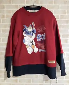 SANTAWORLD トレーナー プリント 裏起毛
