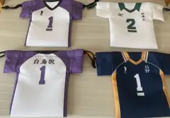 ハイキュー！！ ランダムダイカット巾着 サンキューマートコラボ