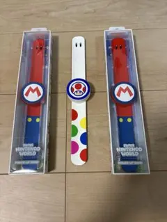 USJ パワーアップバンド 3種セット マリオ ルイージ キノピオ - メルカリ