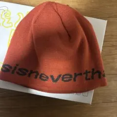 ネバザ Thisisneverthat 垢 ビーニー Y2Kのサムネイル