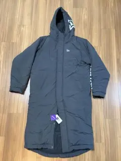 未使用⭐︎NEW ERA フード付きロングベンチコート 2025年最新】NEW ERA ベンチコートの人気アイテム - メルカリ