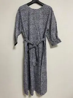 パーリッシィ花柄ウエストリボン付きワンピースのサムネイル