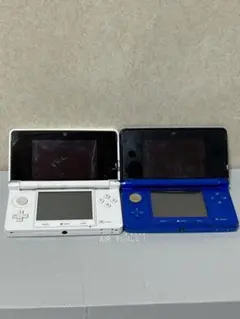 ニンテンドー3DS 本体 ホワイト ブルー2台