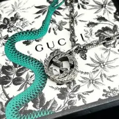 GUCCI グッチ　アラベスク　インターロッキング　Gペンダント　ラージ　174