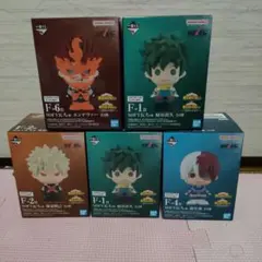 一番くじ 僕のヒーローアカデミア 紡がれる想い F賞 SOFVICちゅ 5種