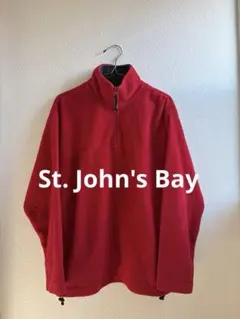 St. John's Bay（セントジ ヨンズベイ）ネルシャツ　レッド