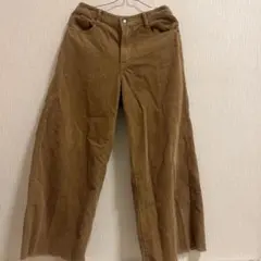 レディース コーディロイフレアパンツ