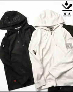 GOTCHA 【新作】 撥水 ポリスウェード フルジップ パーカー