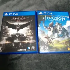 PS4ソフト2本セット　Batman & Horizon