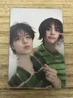 ①straykids スキズ ユニットトレカ ヒョンジン スンミン