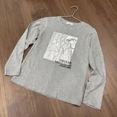 cepo 長袖Tシャツ グレー プリント　Mサイズのサムネイル