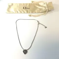 Christian Dior クリスチャンディオール ハート型 ネックレス