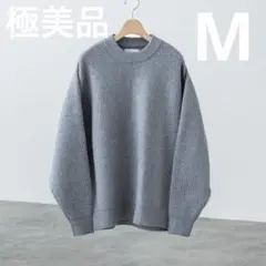 【美品】WYM MELANGE AZE LOOSE KNIT