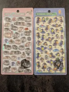 アニマル 動物 ボンボンドロップシール 正規品 未開封 新品 2点セット