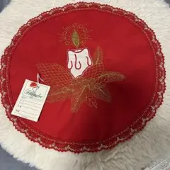 Flandre オーストリア製 キャンドル刺繍 ドイリー