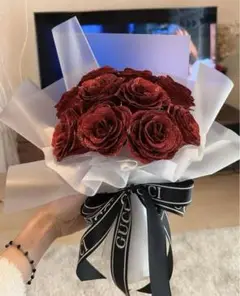 ソープフラワー薔薇 お誕生日 ・記念日 プレゼント 花束