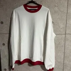 ANDER LS US BOX TEE ホワイト×レッド lantiki難波祐馬 - メルカリ