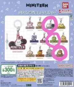 MINITEEN ぷっくりめじるしアクセサリー ジュン ディエイト ディノ