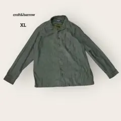 croft&barrow ミリタリー カジュアル　シンプル　シャツ XLT