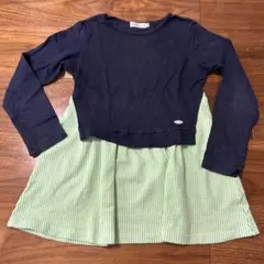 140 長袖ワンピース　BeBe