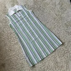 《 RINOBOBIS 》 レディース ノースリーブワンピース ストライプ 13