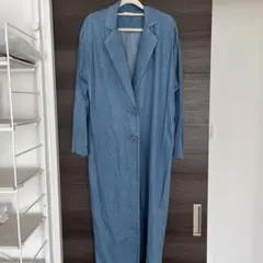 早い者勝ち！GYDA デニム ロングコート 新品未使用