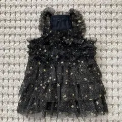 AS KNOW AS de wan 犬用 星柄 チュール 犬服　日本製のサムネイル