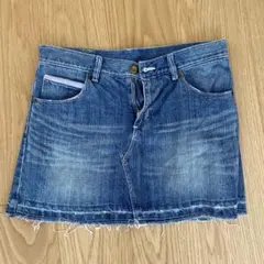 アダムエロペ デニムミニスカートのサムネイル