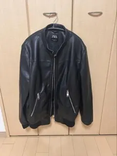 レザージャケット zara