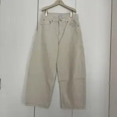【未使用】JW ANDERSON × UNIQLO ワイドテーパードジーンズ30