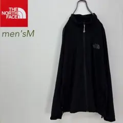 ノースフェイス 薄手ナイロンジャケット ブラック メンズM