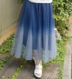 axes femme チュールラメスカートのサムネイル