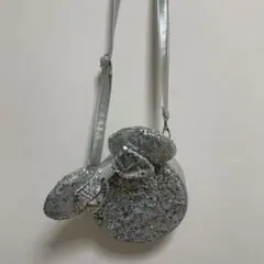 ディズニー バッグ シルバー ミニーちゃん